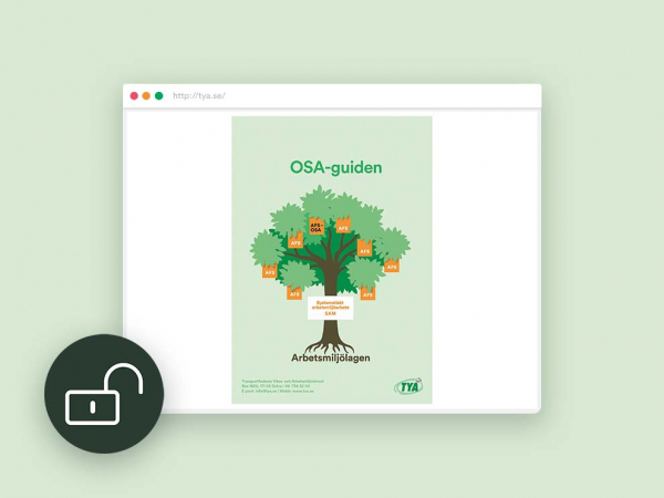 OSA-guiden i gruppen Hjulutrustningsteknik hos TYA (52901-PDF)