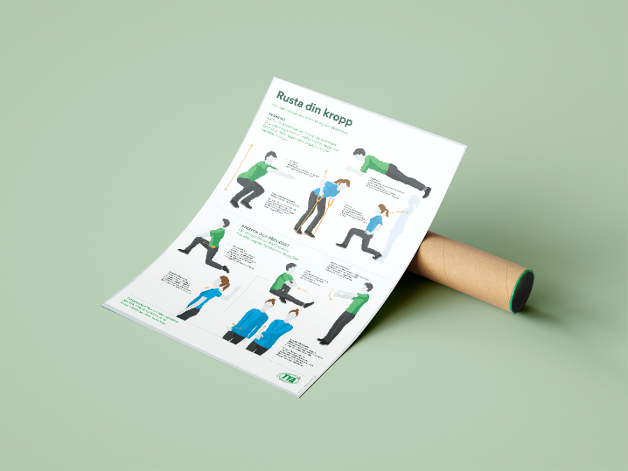 Ergonomi f�r d�ckmont�rer