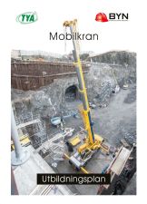 Mobilkran - Utbildningsplan