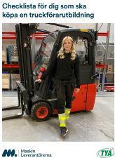 Checklista köp av truckförarutbildning