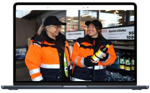 Hälso- och brandfarliga varor på bensinstation